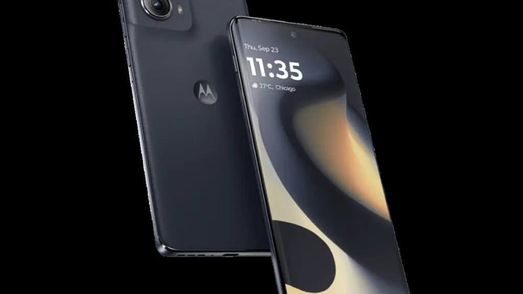 Motorola Edge smartphone official product render