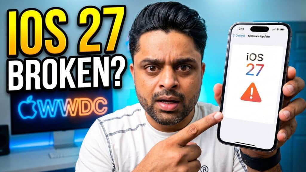 I Installed iOS 27 Beta As Soon As WWDC Ended – Here’s the Reality No One Tells You