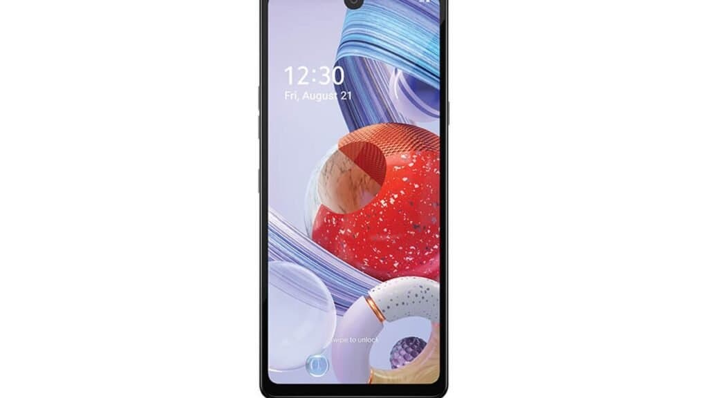 LG Stylo 6 smartphone with stylus