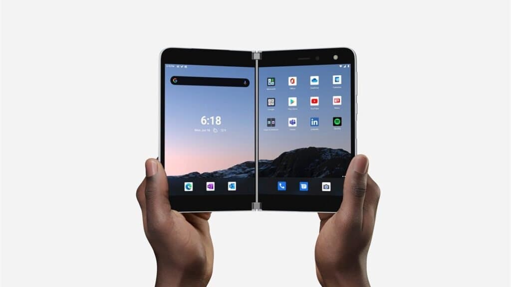 Microsoft Surface Duo dual-screen phone