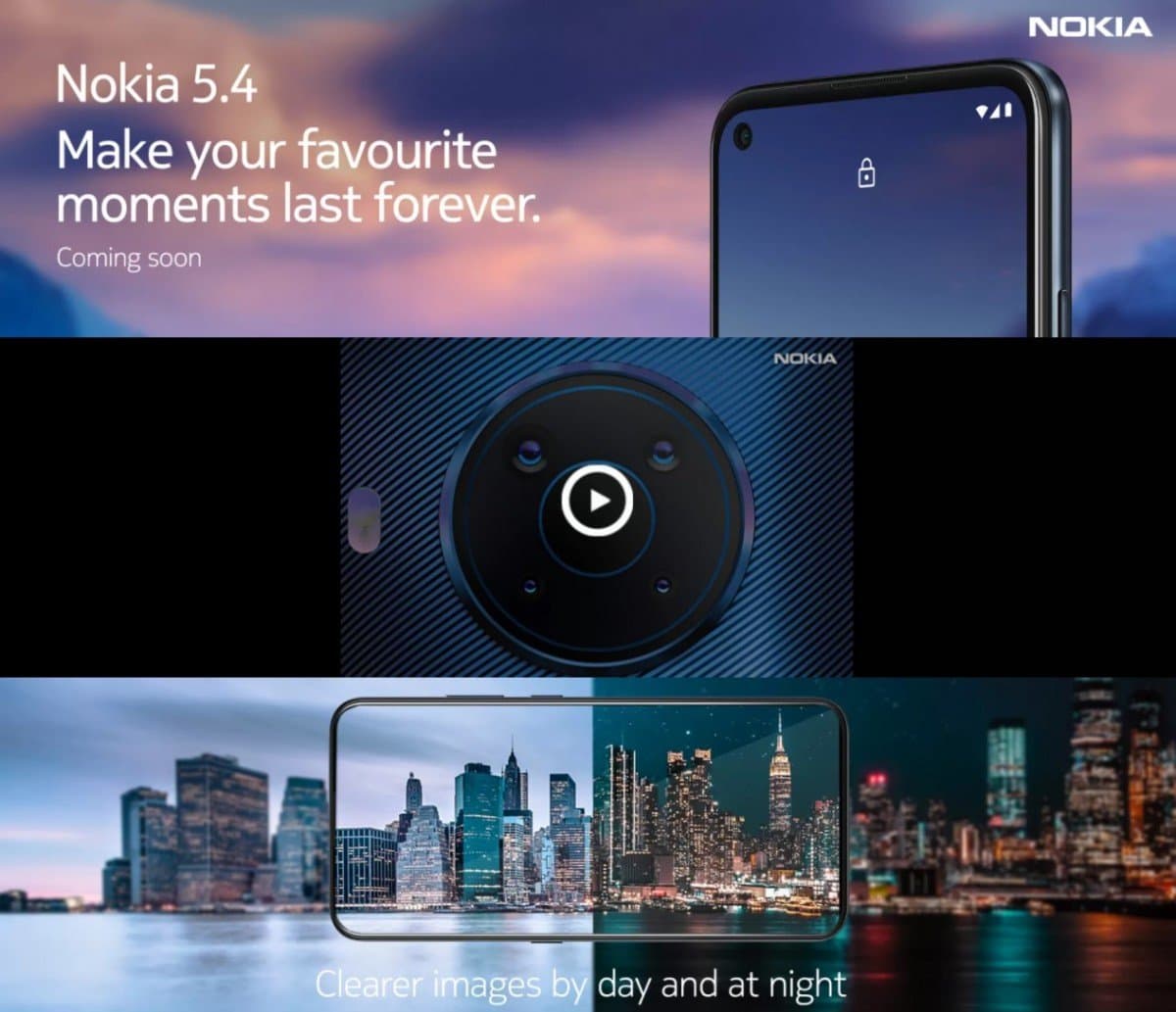 Nokia 5.4 published in Flipkart,