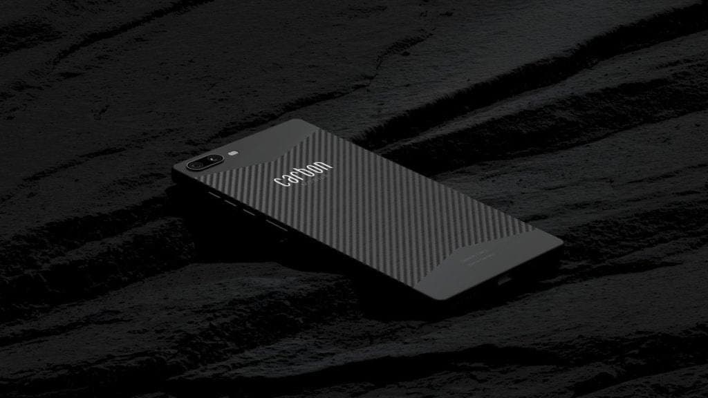 Carbon 1 MK II is first phone in the world with a carbon fiber monocoque 1