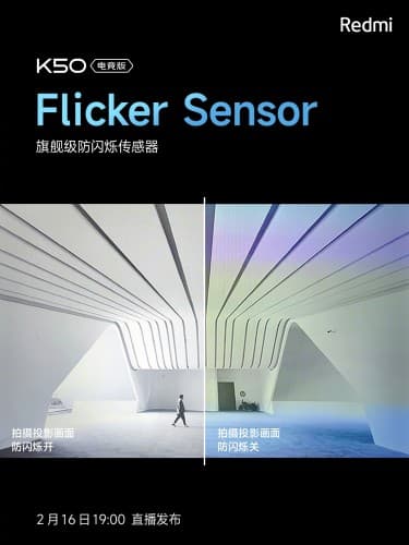 Redmi K50 Gaming Edition will come with 64MP IMX686 and 20MP IMX596 shooters, company shares camera samples