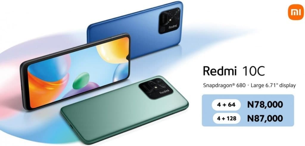 Xiaomi Redmi 10C goes official with Snapdragon 680 SoC
-Techweu