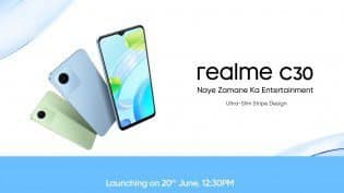 Realme C30 is coming on June 20, key specs confirmed
-Techweu
