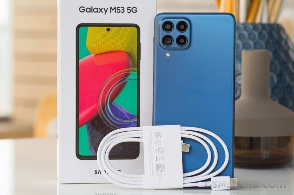 Samsung Galaxy M53 in for review
-Techweu