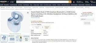 Redmi Buds 4 and Buds 4 Pro appear on Amazon UK with pricing
-Techweu
