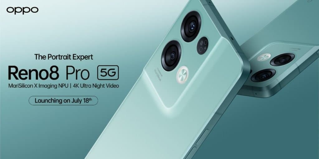 Oppo Reno8, Reno8 Pro launching in India on July 18
-Techweu