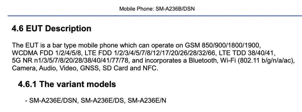 Samsung Galaxy A23 5G passes through FCC, 5,000mAh battery with 25W charging confirmed
-Techweu
