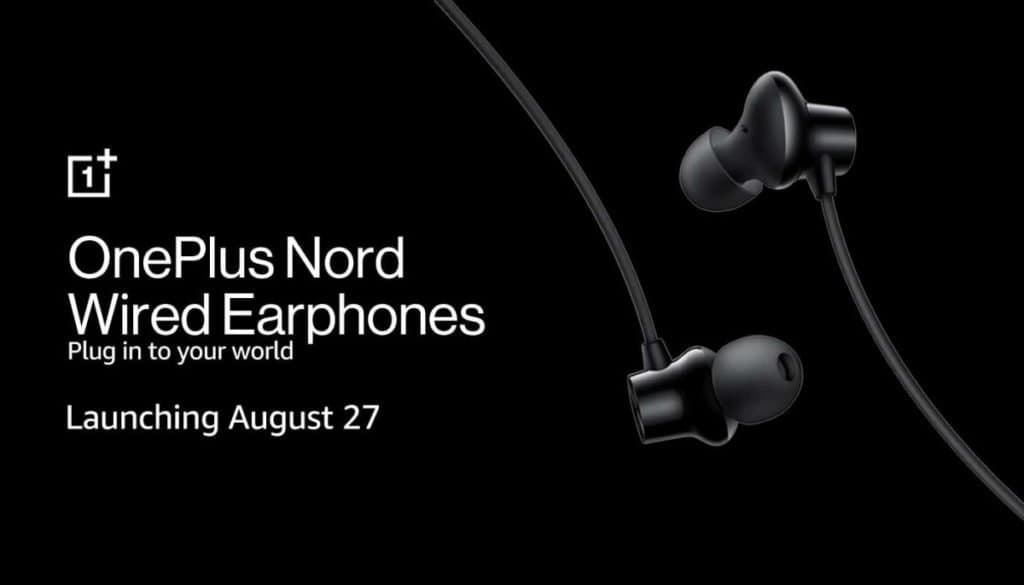 OnePlus Nord Wired Earphones are launching on August 27
-Techweu
