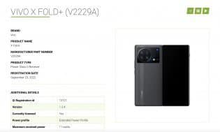 vivo X Fold+ snags Qi wireless charging certification
-Techweu