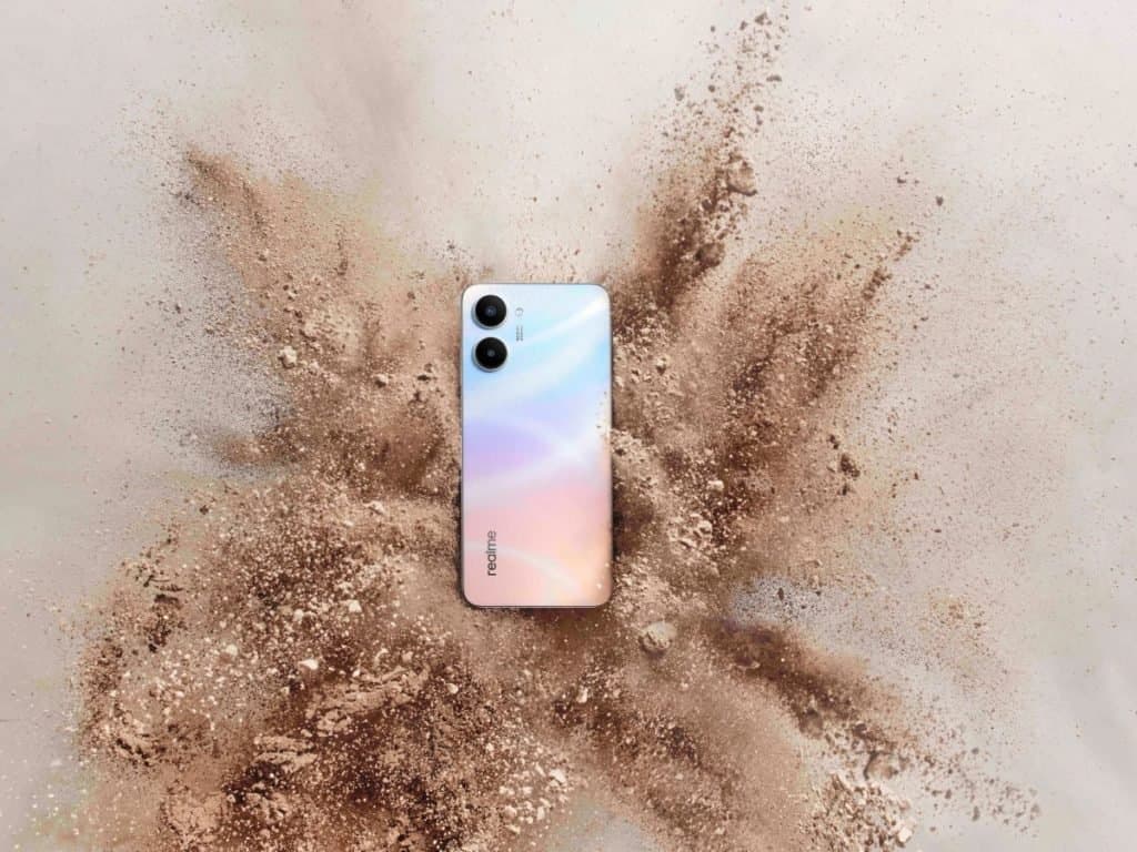 Realme 10’s design confirmed as it appears in official image
-Techweu