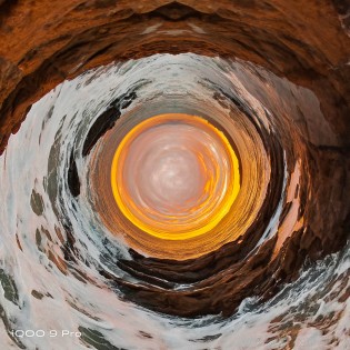 IQOO 9 Pro camera sample taken in fisheye mode