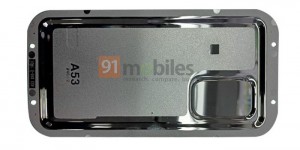 Samsung Galaxy A53 5G rear panel and middle frame