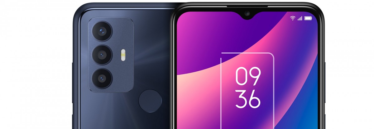 The same 50 MP main cam as on the pricier 30 series, 8 MP selfie camera like on the TCL 30