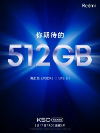 Redmi K50 series promo images