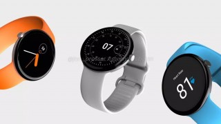 Pixel Watch and Pixel 7 Pro renders