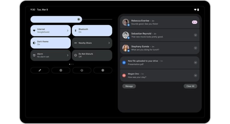 Google introduces Android 12L again, rolling out to tablets and foldables later this year
-Techweu