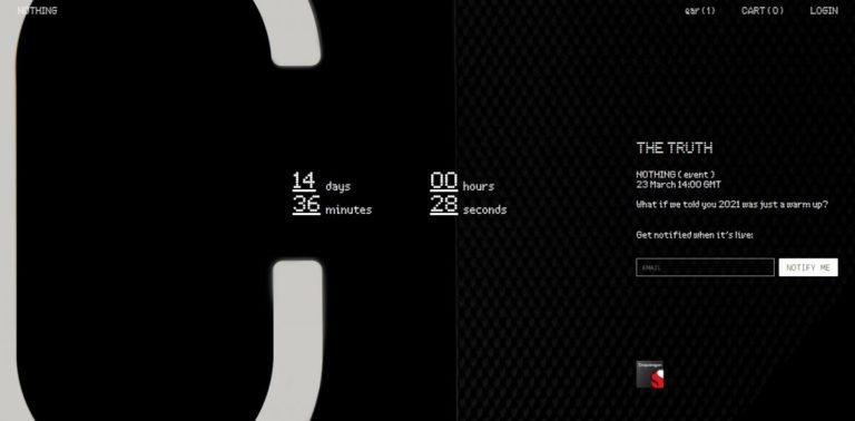 Nothing will preview its 2022 product roadmap on March 23
-Techweu