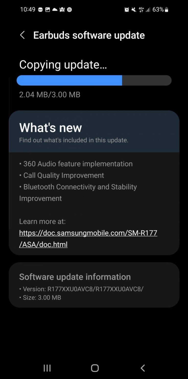 Samsung Galaxy Buds 2 and Buds Live gets 360 Audio in new software update
-Techweu