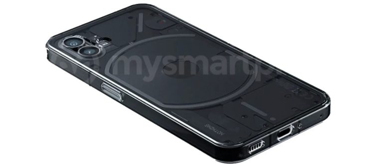 Official TPU case for the Nothing phone (1) leaks
-Techweu