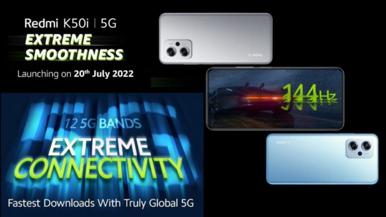 Reliance Jio tests Redmi K50i 5G support, Redmi Buds 3 Lite launching alongside it
-Techweu