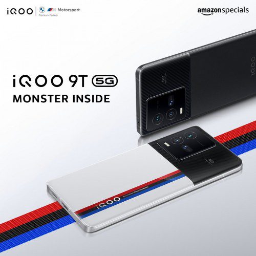 iQOO 9T’s black color model appears in official teaser
-Techweu