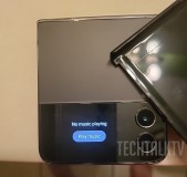 Live photos of the Samsung Galaxy Z Flip4