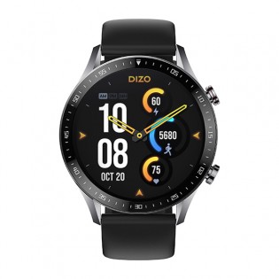 DIZO Watch R Talk in Silver Grey and Classic Black