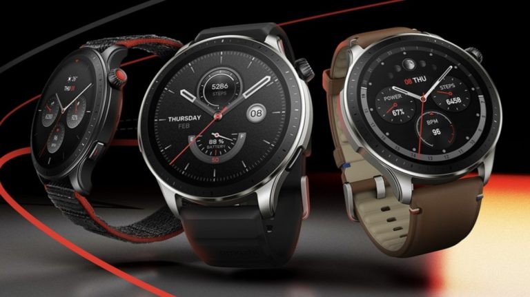 Amazfit GTR 4 and GTS 4 go official with AMOLED screens, fall detection, and Bluetooth calling
-Techweu