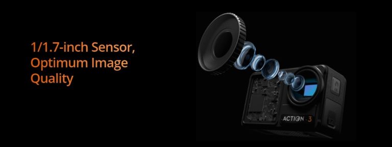 The DJI Osmo Action 3 is a non-modular camera with long battery life even in freezing cold
-Techweu