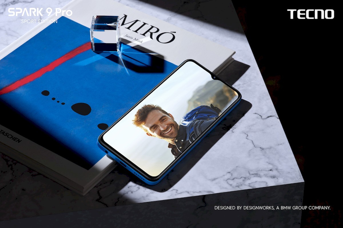 Tecno unveils Spark 9 Pro Sport Edition, designed by BMW's Designworks