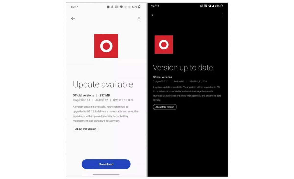 OnePlus 7, 7 Pro, 7T, and 7T Pro finally receive Android 12 update