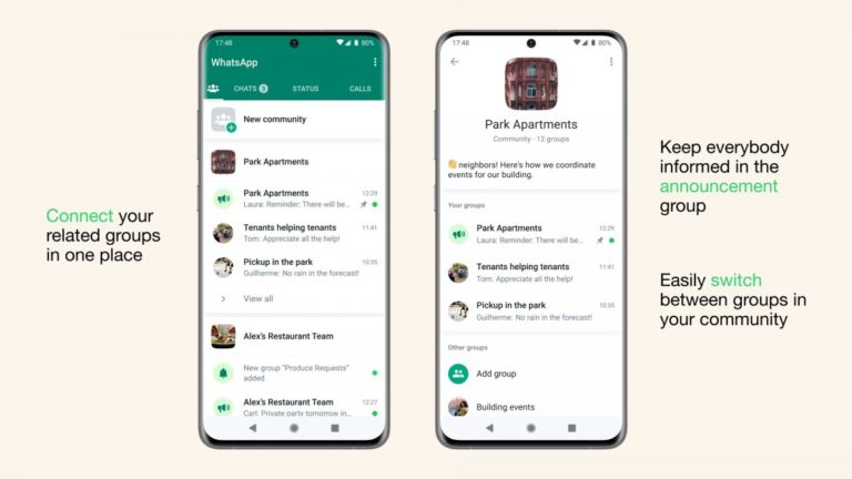 WhatsApp unveils Communities feature, raises group limit to 1,024 participants
-Techweu