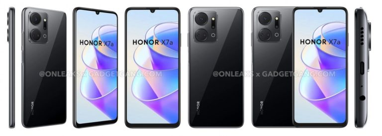 Honor X7a’s specs and images leak
-Techweu