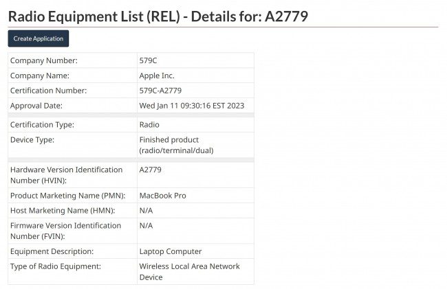 Apple MacBook Pro with Wi-Fi 6E certified ahead of imminent launch
-Techweu