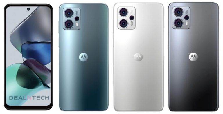 Motorola Moto G23 renders leak online
-Techweu