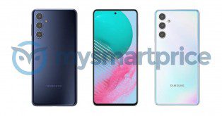 Samsung Galaxy M54 5G renders show out revised design
-Techweu