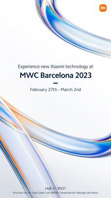 Xiaomi confirms MWC 2023 attendance, but no 13 Ultra launch
-Techweu